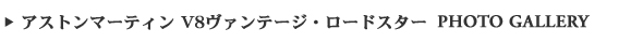 アストンマーティン V8ヴァンテージ・ロードスター