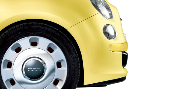 FIAT 500 1.2 8V POP Vanilla Yellow（フィアット500 1.2 8V ポップ バニラ イエロー）