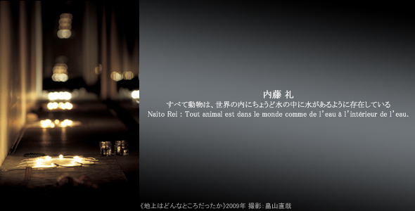 神奈川県立近代美術館 鎌倉 「内藤 礼 すべて動物は、世界の内にちょうど水の中に水があるように存在している」