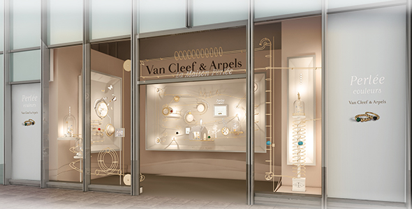 Van Cleef & Arpels（ヴァン クリーフ＆アーペル）「ラ メゾン ペルレ」13日間だけポップアップブティックを表参道にオープン