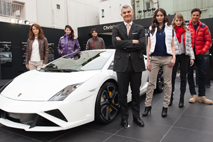 Lamborghini（ランボルギーニ）　期間限定"クリスマスカフェ"にて「新ガヤルドLP560-4」を日本初公開！