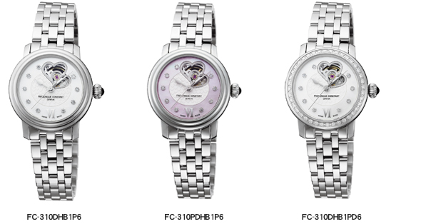 FREDERIQUE CONSTANT（フレデリック･コンスタント）「インデックスオートマチック」「レディース ダブルハートビート ミニ」日本限定モデル